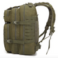 Sac à dos militaire montrant les bretelles rembourrées et ergonomiques