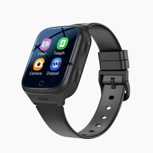 Montre enfant avec fonction GPS et appels vidéo, résistante à l'eau