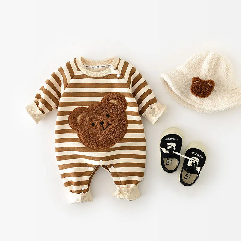 Bodysuit bébé en coton doux, manches courtes