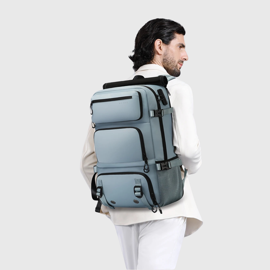 Vue arrière du sac avec bretelles ajustables et rembourrées