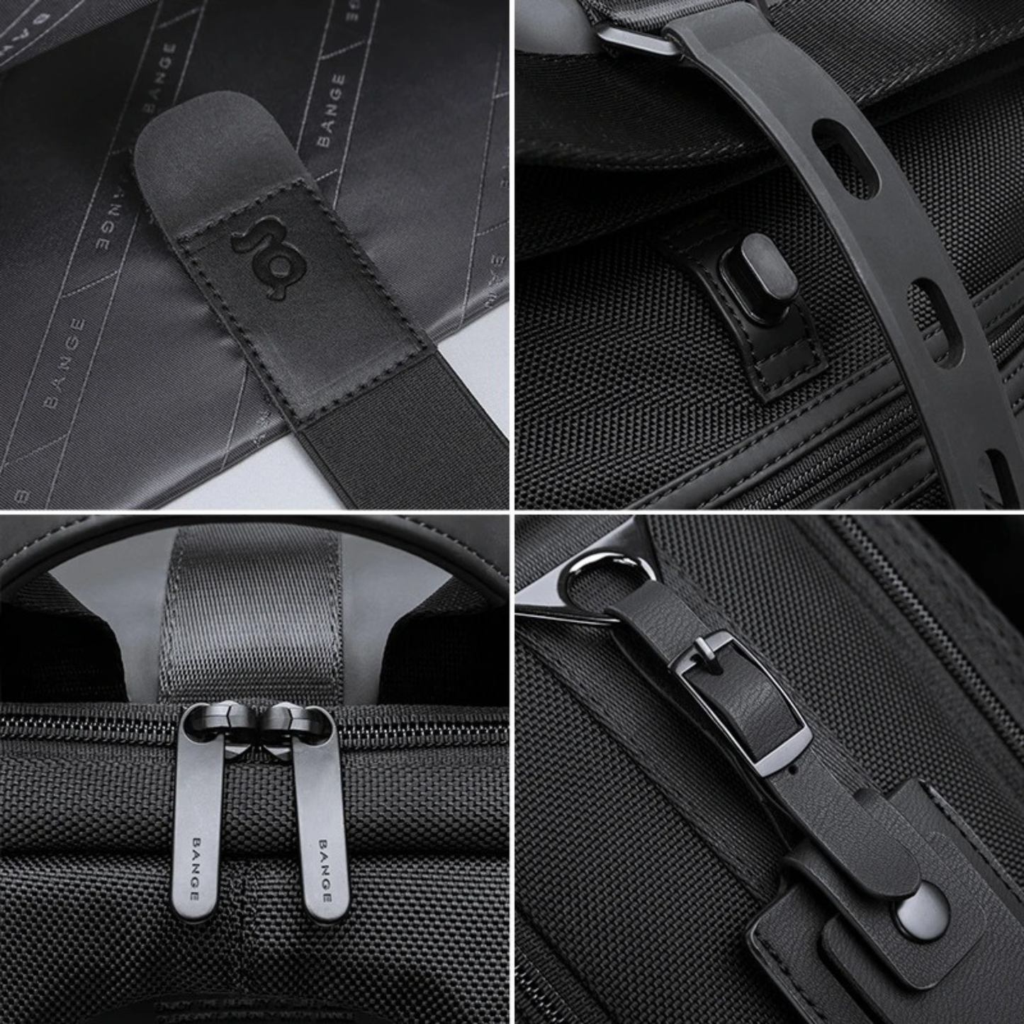 Intérieur du sac à dos avec compartiments pour accessoires électroniques