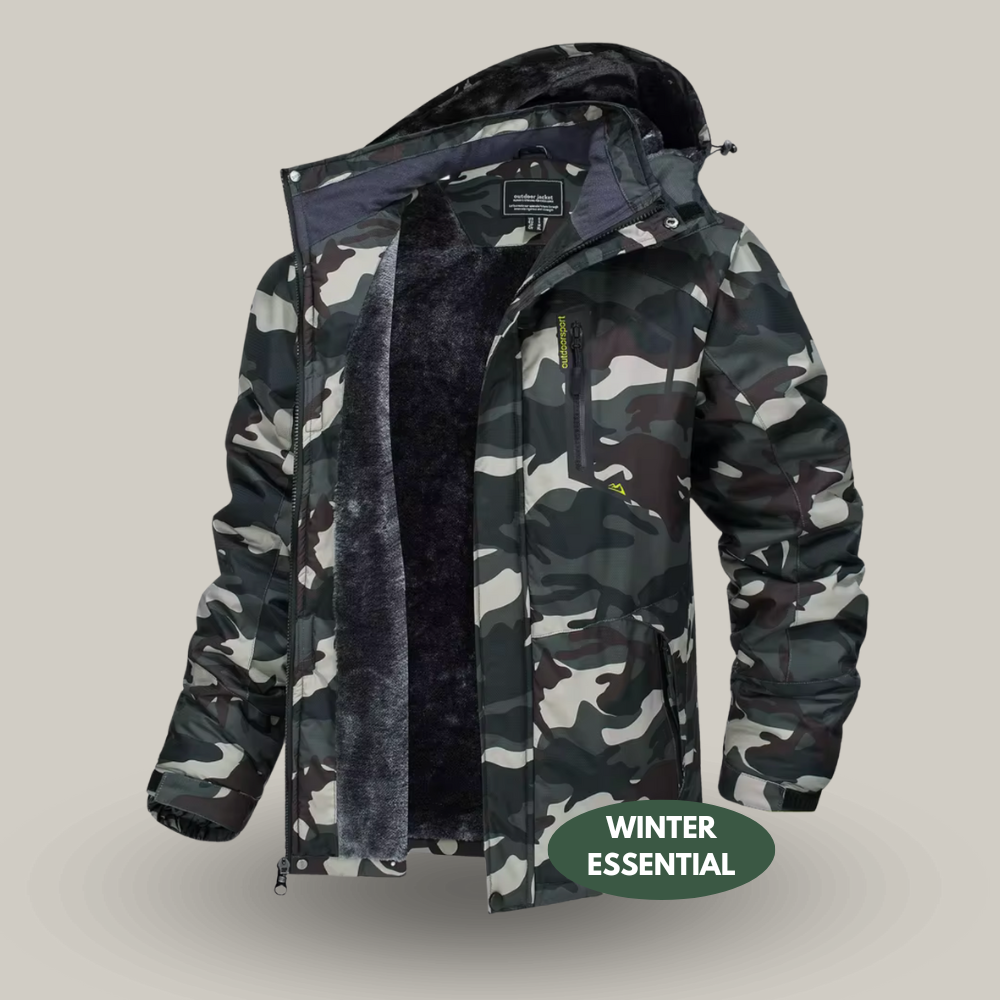 Veste de ski homme avec zips de ventilation visibles