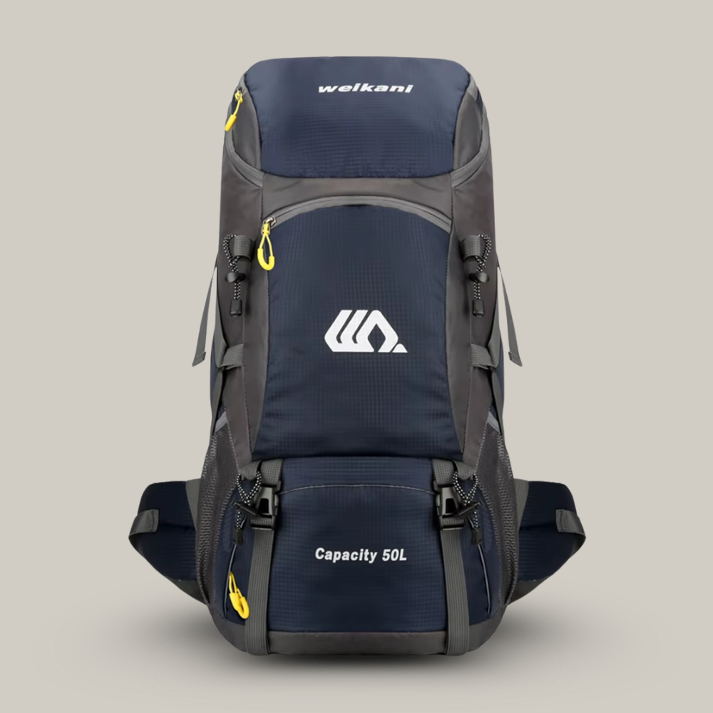 Sac à dos trekking 50L avec bretelles rembourrées