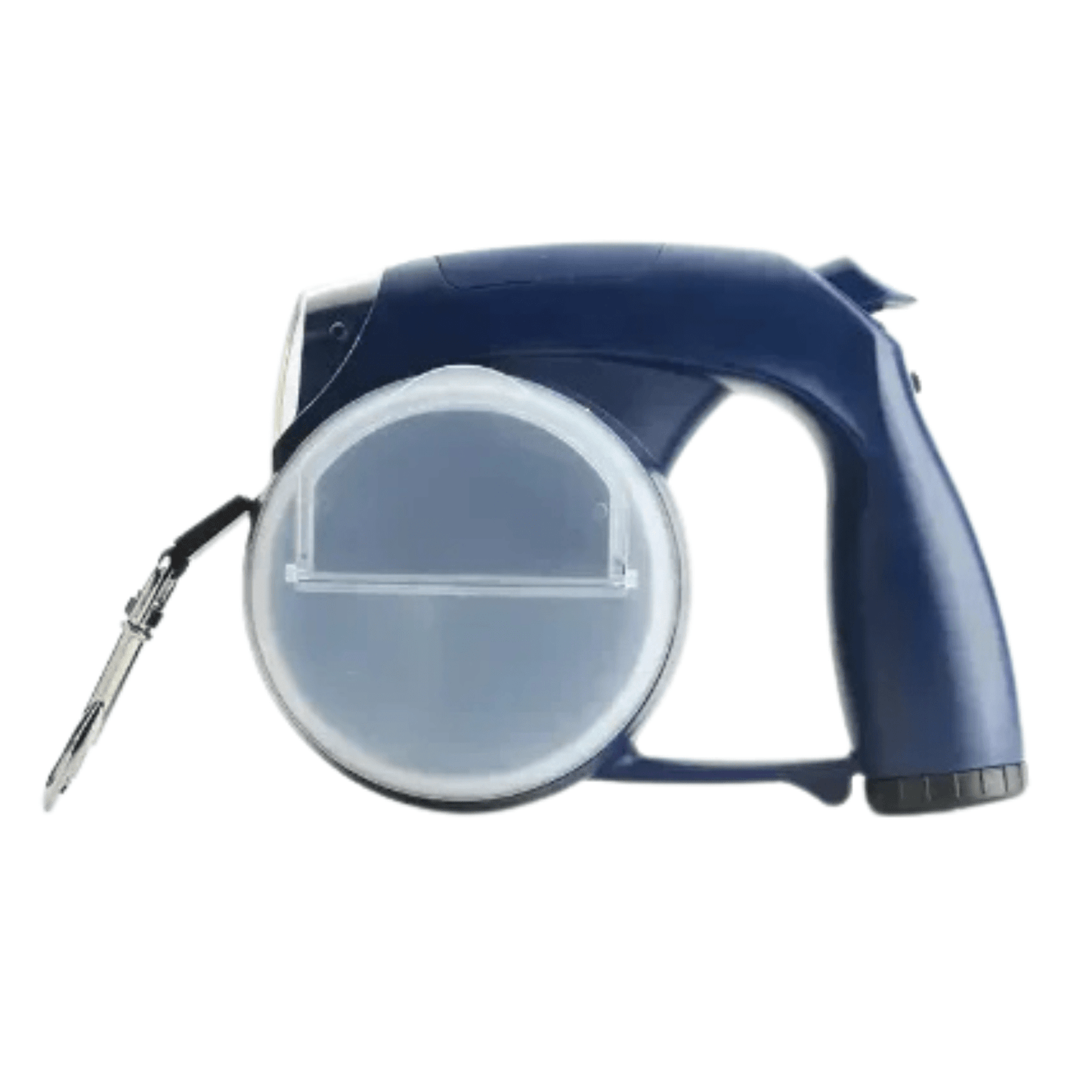 Laisse avec mécanisme rétractable et ouverture en U