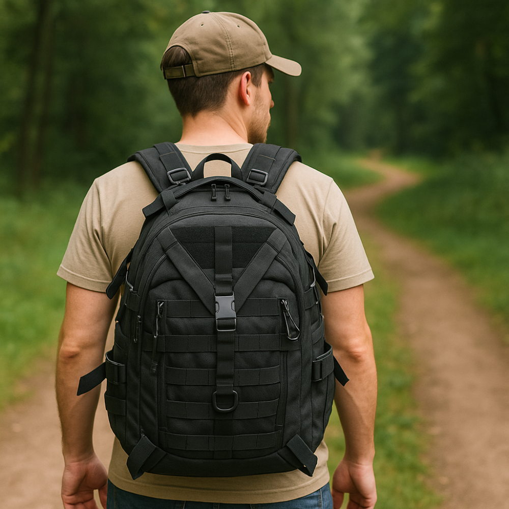 Détail des bretelles ergonomiques pour un confort optimal