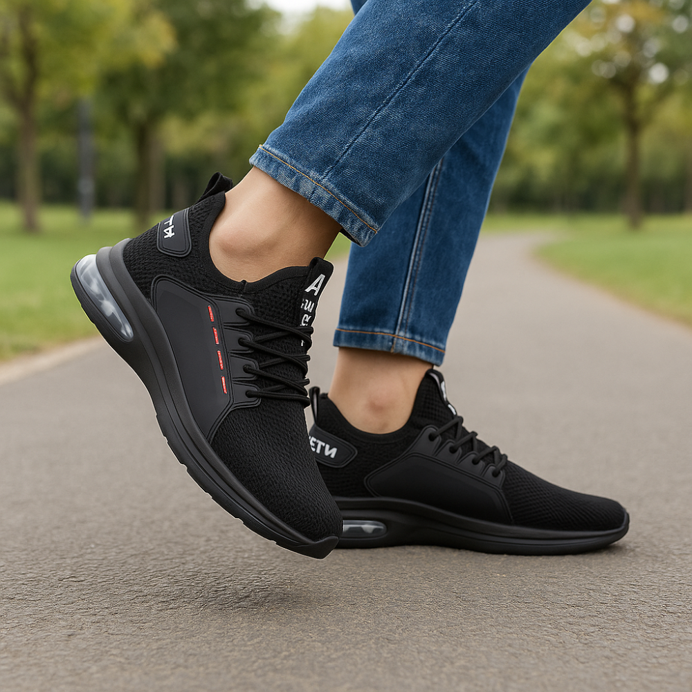 Gros plan sur l'embout en acier robuste des chaussures
