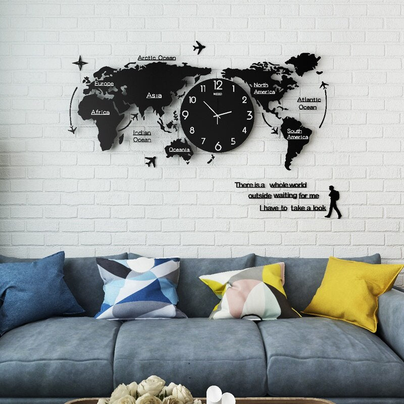 Assemblage facile de l'horloge murale en acrylique