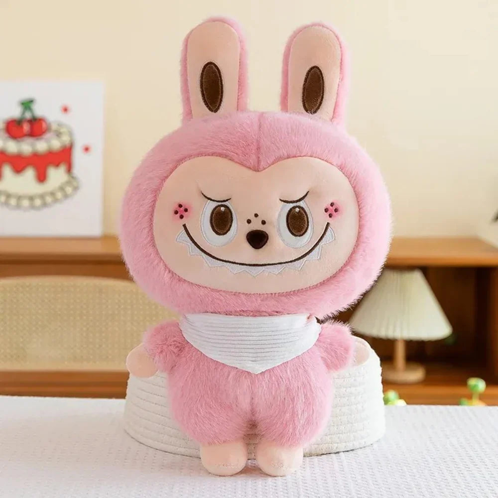 Détails du tissu en peluche, texture douce et sécurisante