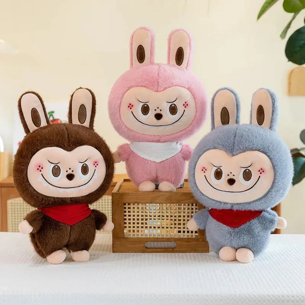 Peluche douce d'animal, parfaite pour câlins d'enfants