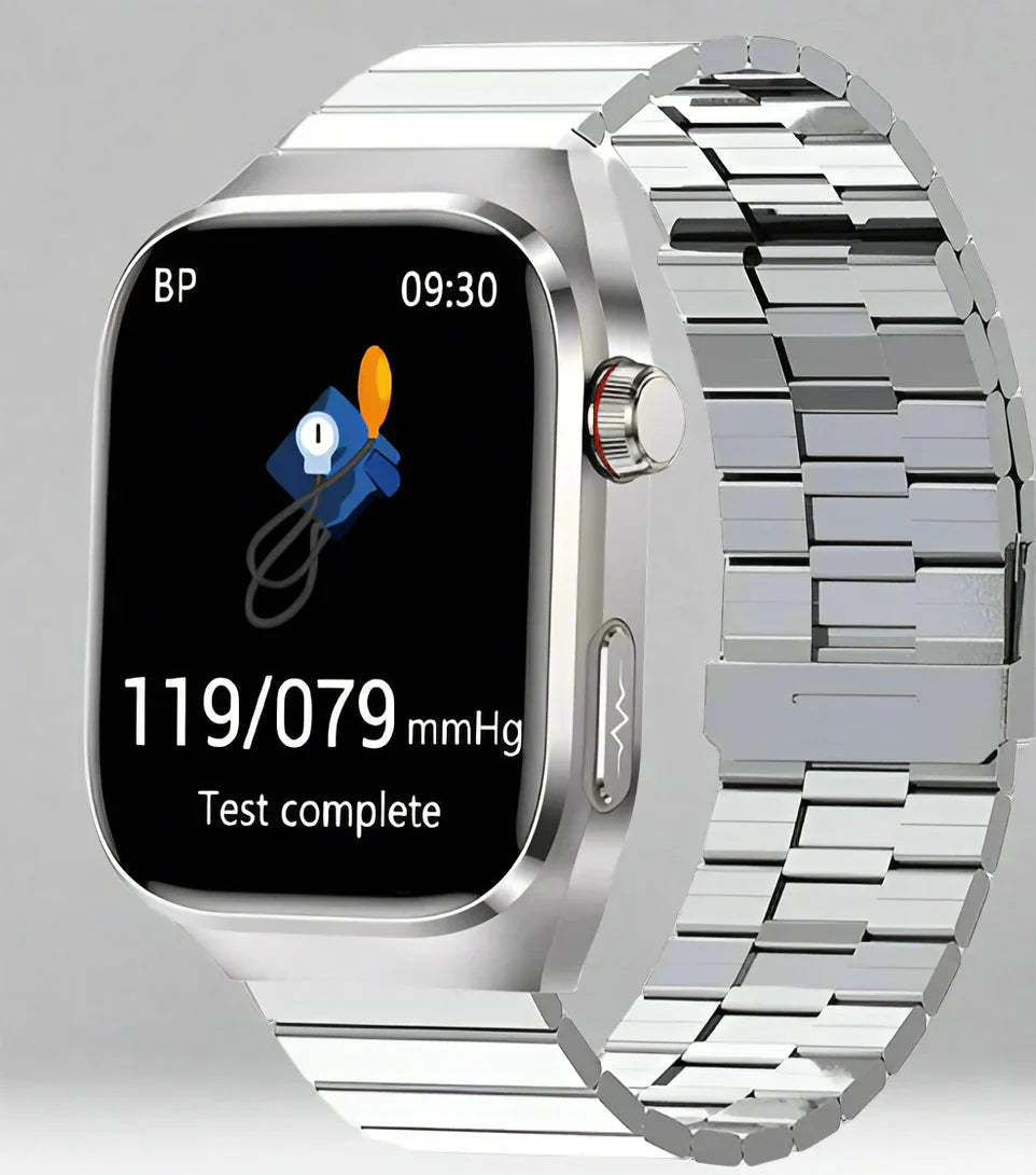 Montre étanche posée sur une surface humide