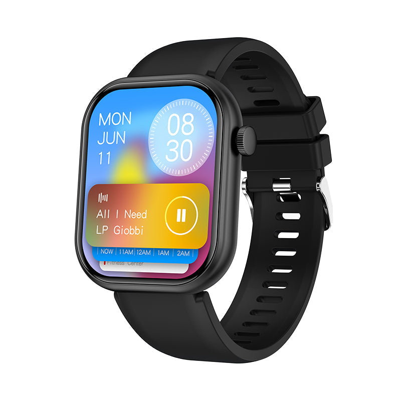 Montre fitness avec écran tactile et bracelet ajustable