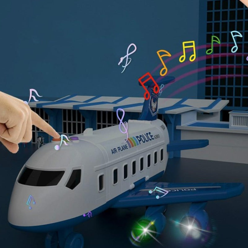 Détails des accessoires inclus avec l'avion interactif