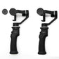 Vue rapprochée du mécanisme de stabilisation 3-axes