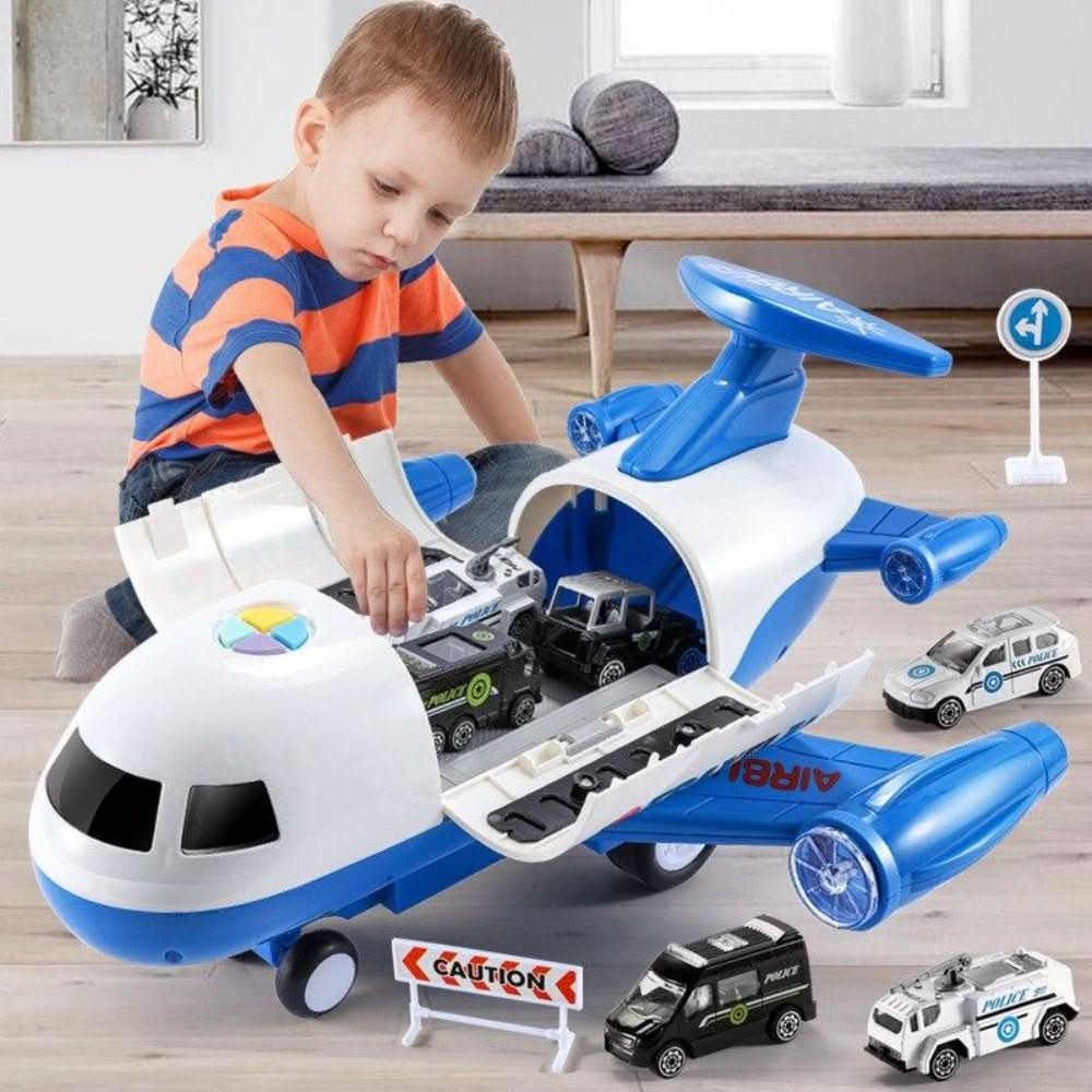 Ensemble de jeu d'avion avec accessoires pour enfants