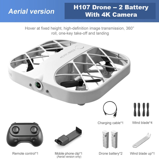 Télécommande du drone montrée en gros plan