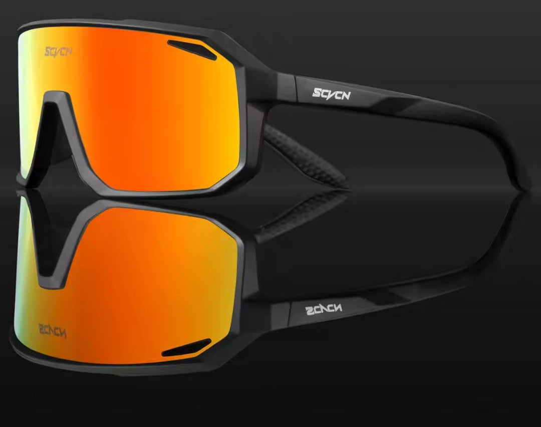 Lunettes de cyclisme avec monture légère et aérée