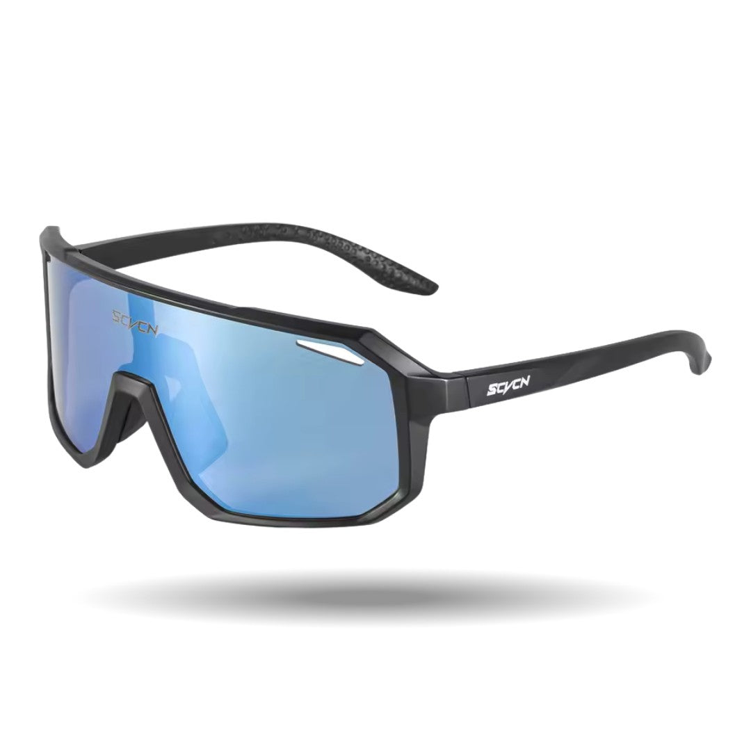 Vue latérale des lunettes avec design ergonomique