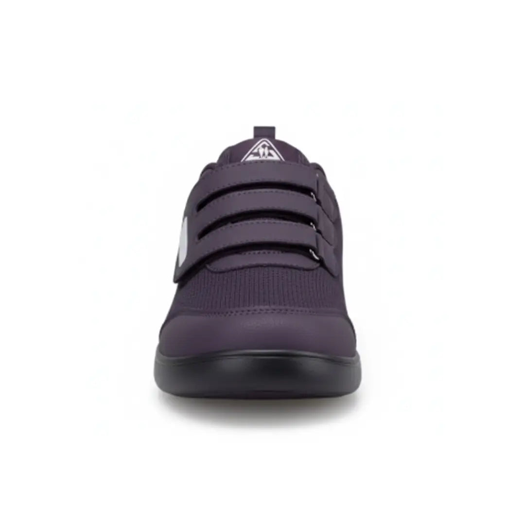 Détail de la maille aérée sur le dessus de la chaussure