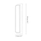 Design arrondi de la lampe murale pour ambiance apaisante