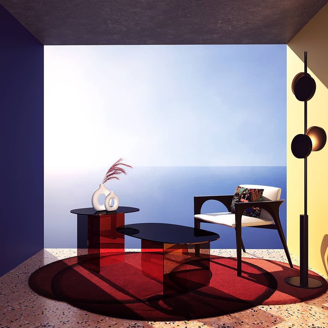 Lampe de sol avec lumière réglable et ambiance personnalisable