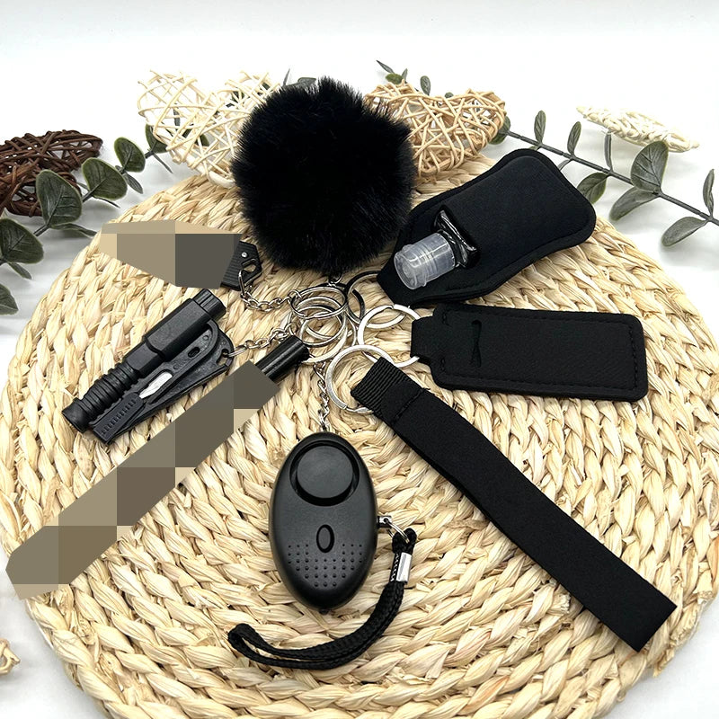 Vue d'ensemble du kit de défense personnelle pour femmes