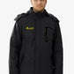 Veste de ski homme imperméable avec capuche ajustable