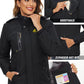 Veste de ski avec poches verrouillables pour accessoires