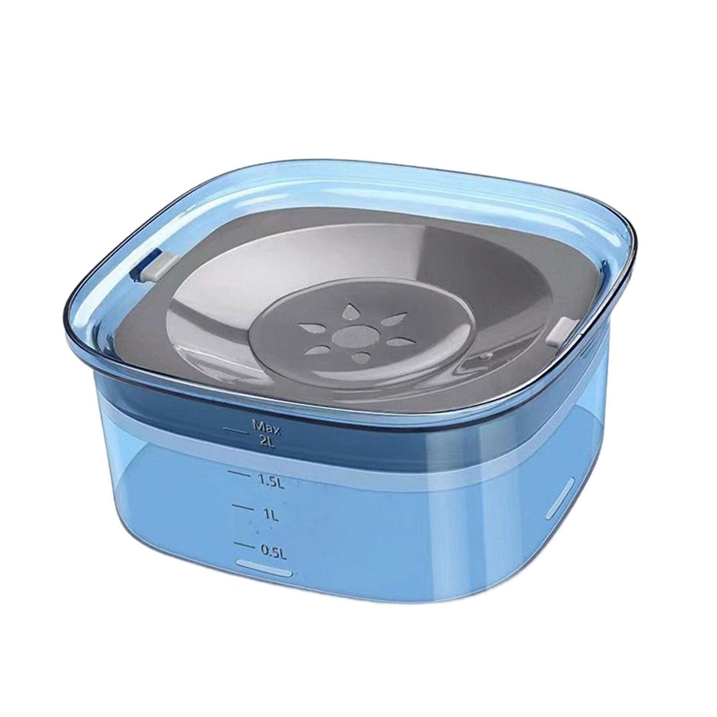 Bol à eau pour animaux montrant sa capacité et sa résistance