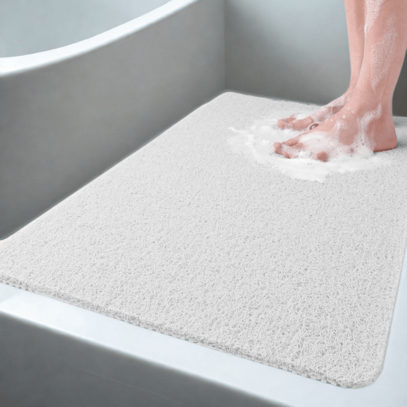 Tapis de douche avec écoulement rapide de l'eau