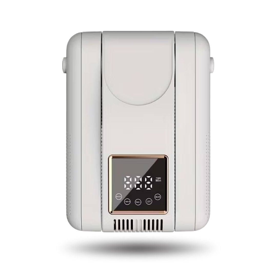 Séchoir électrique compact avec câble USB visible