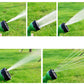 Tuyau de jardin extensible avec pulvérisateur attaché