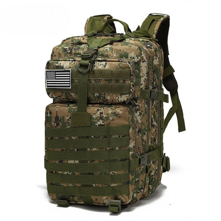 Sac à dos imperméable en nylon robuste, vue de face