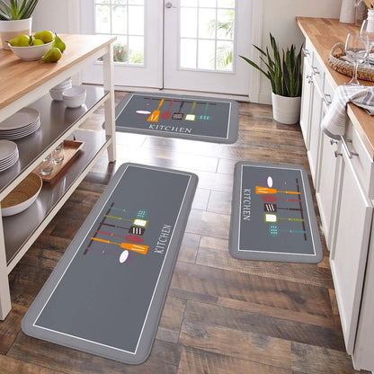 Tapis absorbant en éponge sur sol humide