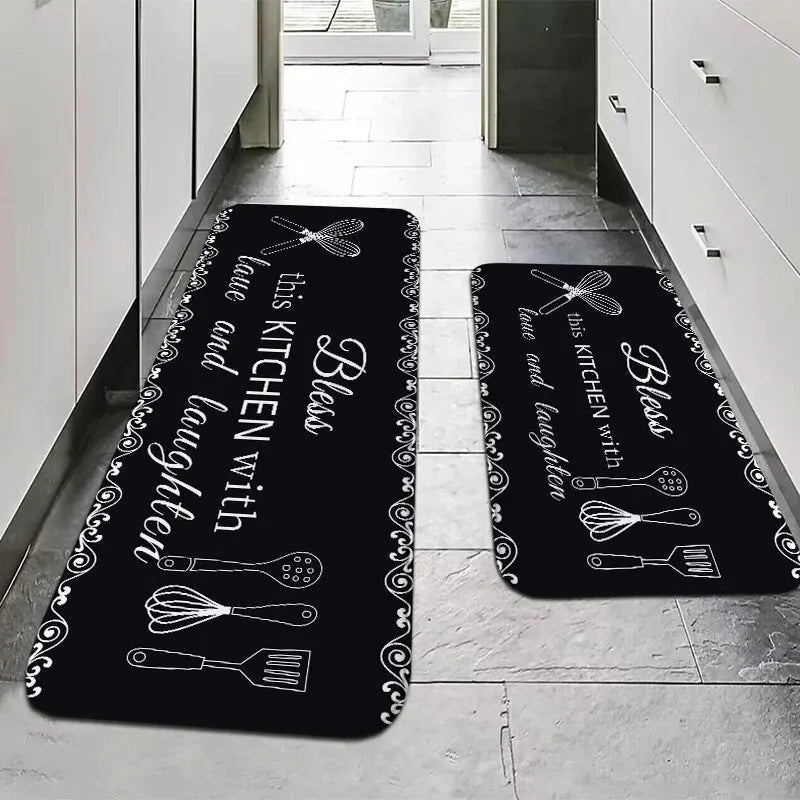 Tapis en éponge montrant sa capacité d'absorption