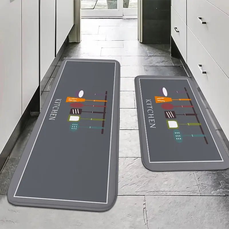Texture en éponge du tapis absorbant en gros plan