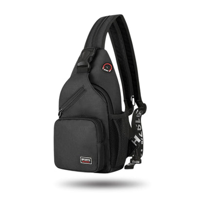 Sac à bandoulière imperméable en usage lors d'une randonnée