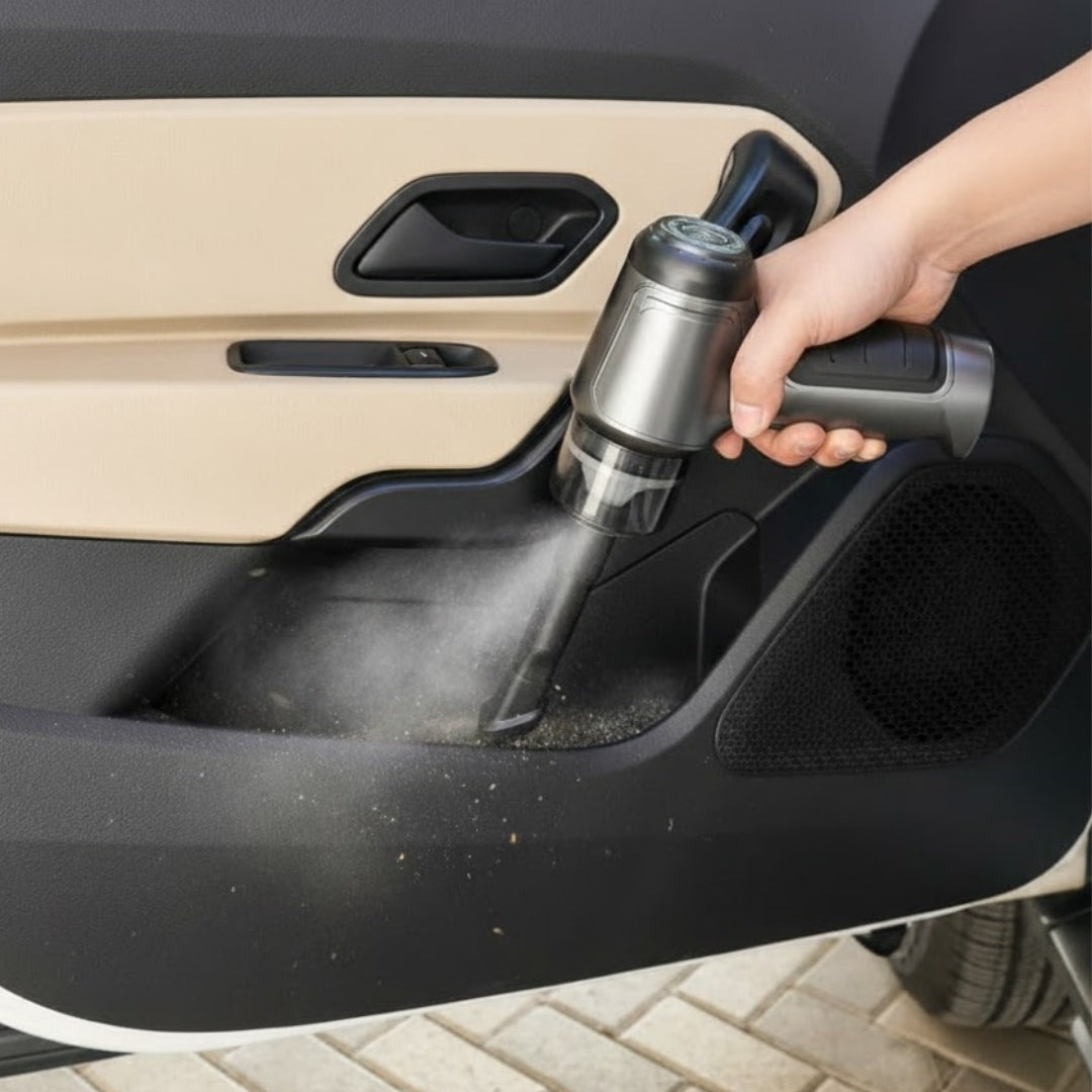 Aspirateur compact avec filtre lavable visible