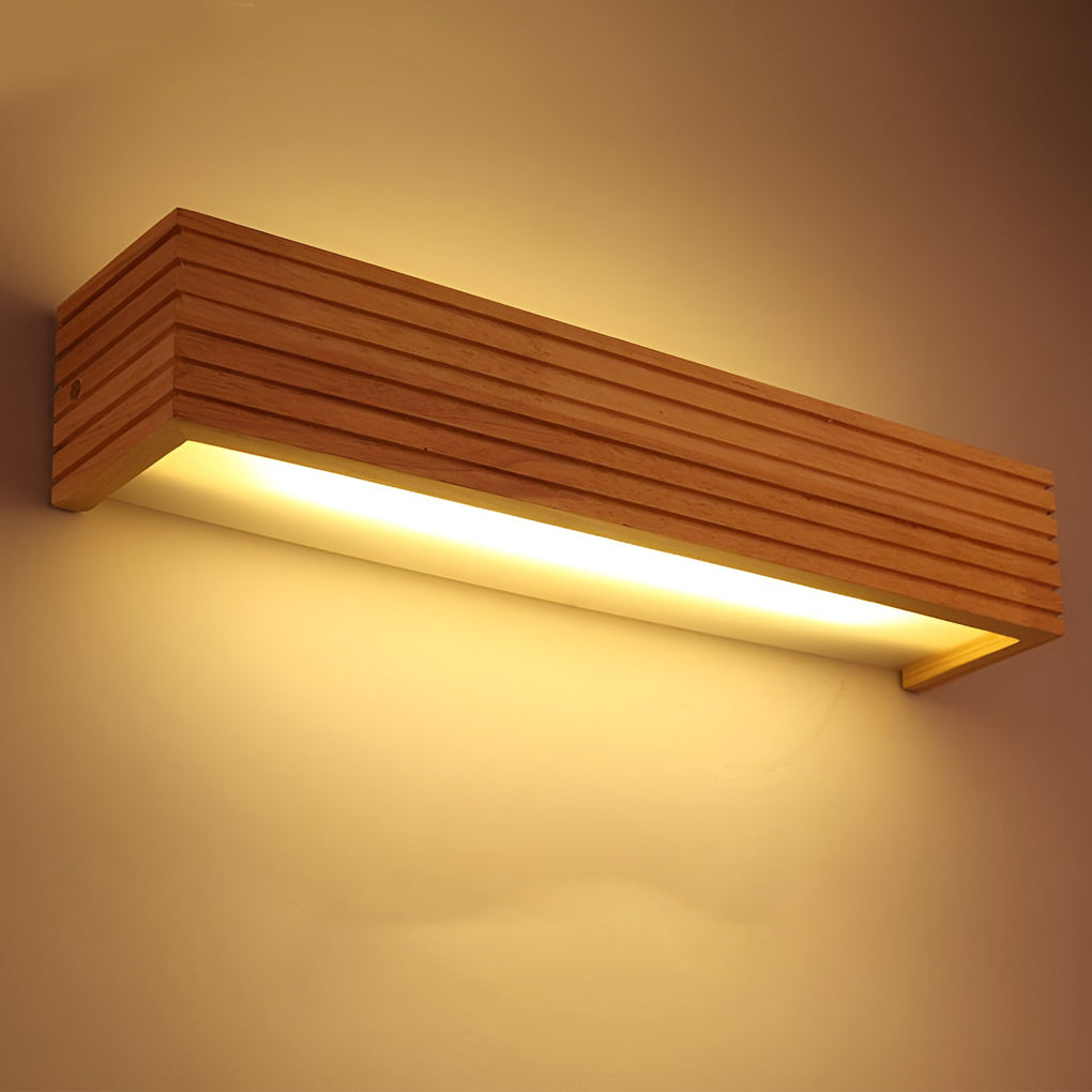 Vue latérale de l'applique murale LED scandinave