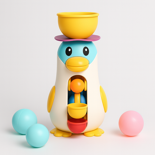 Jouet aquatique pingouin avec accessoires pour enfants