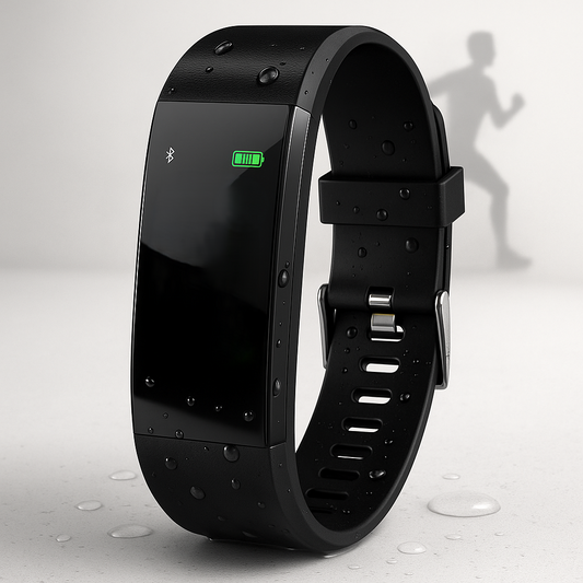 Montre connectée montrant le suivi de la fréquence cardiaque