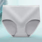 Sous-vêtement féminin rouge, tissu respirant et doux