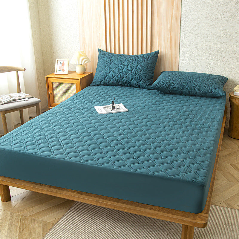 Housse de matelas avec design matelassé pour plus de confort