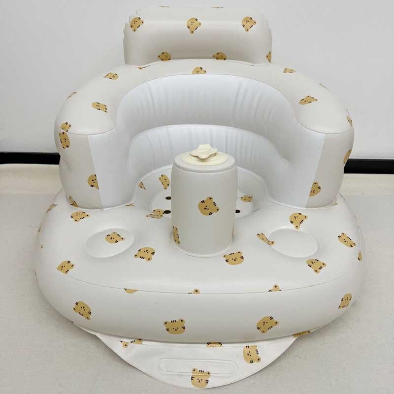 Chaise flottante bébé avec design coloré et structure gonflable