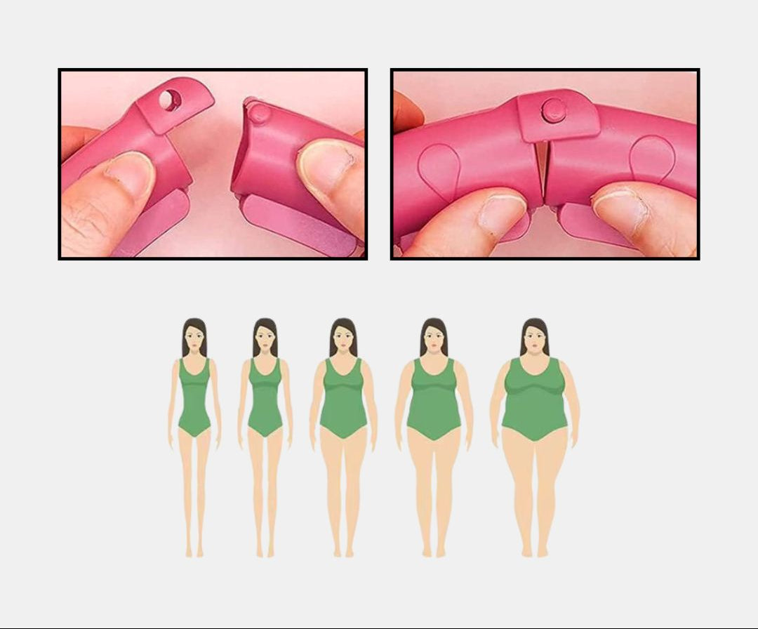 Cerceau de hula en plastique durable avec balle intégrée