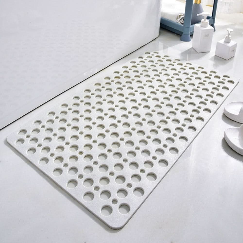 Vue latérale du tapis montrant l'épaisseur et la texture