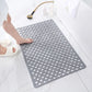 Surface douce et texturée du tapis de douche