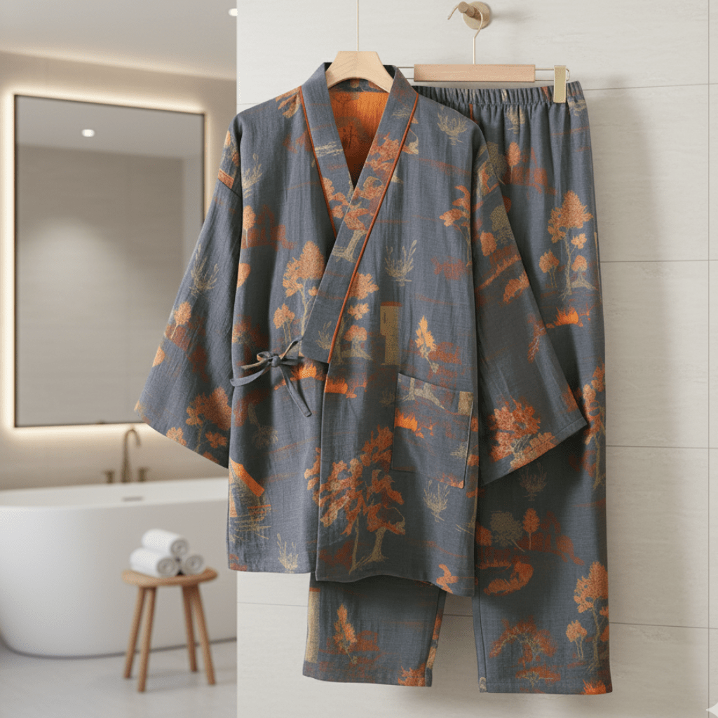 Ensemble kimono avec coupe décontractée et élégante