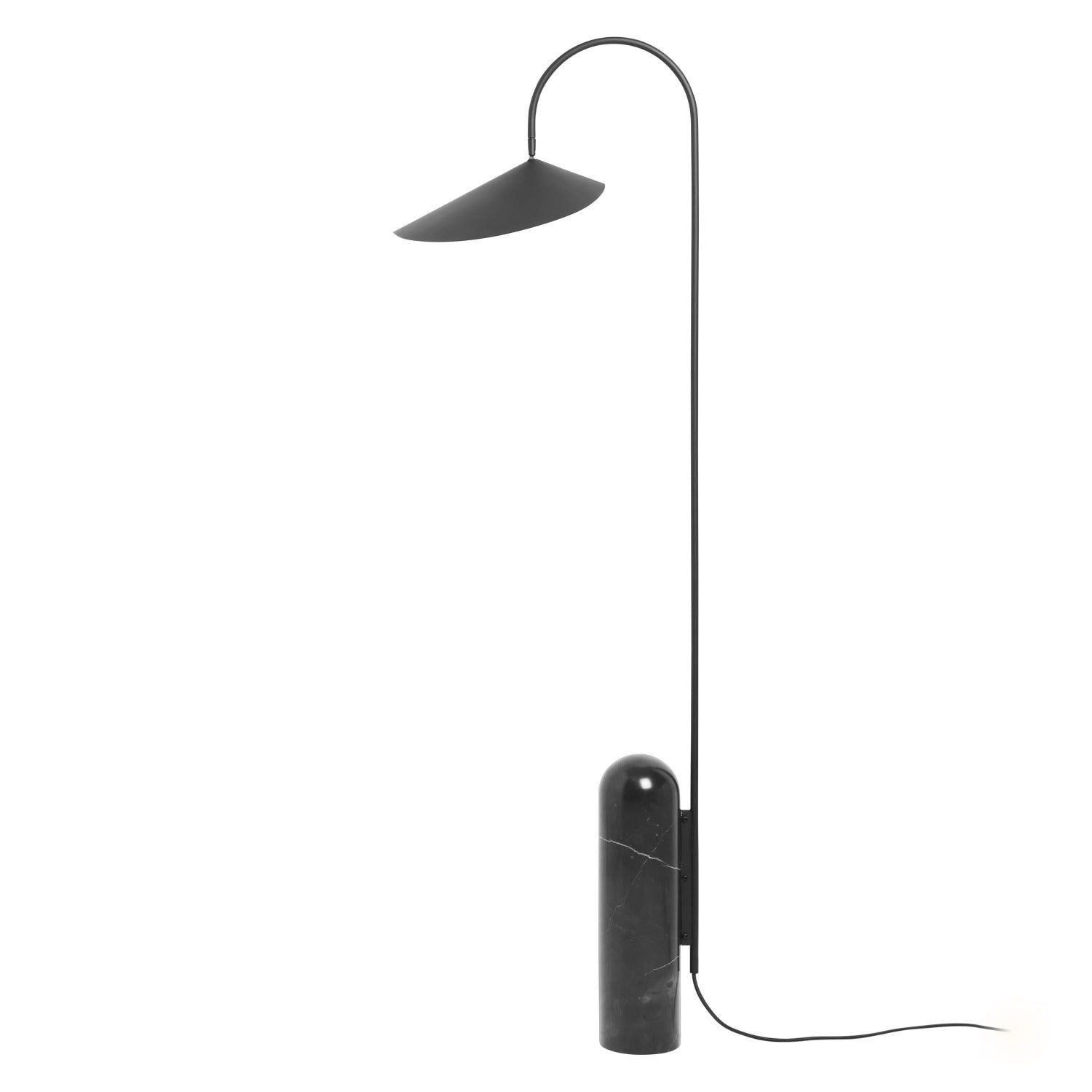 Lampe sur pied, design contemporain, ambiance chaleureuse