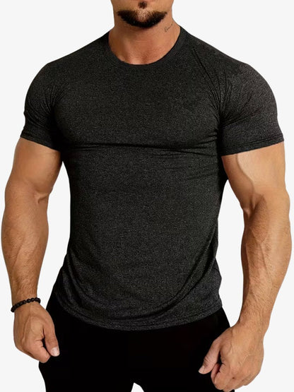T-shirt de performance sur mannequin, tissu respirant
