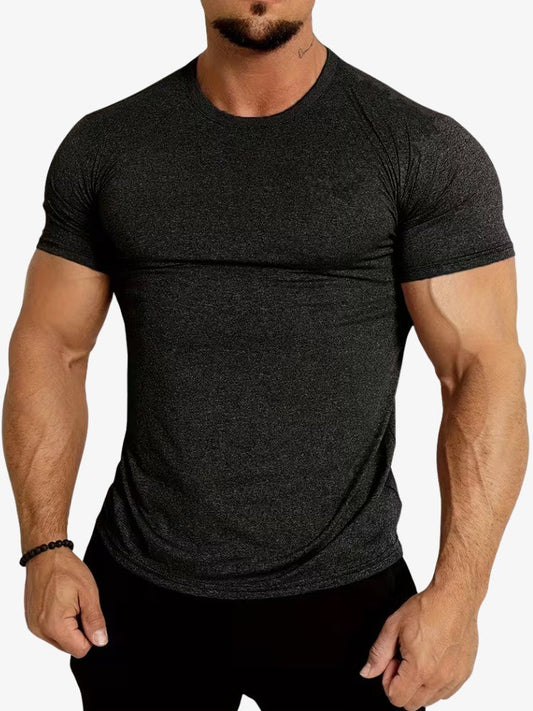 T-shirt de performance sur mannequin, tissu respirant